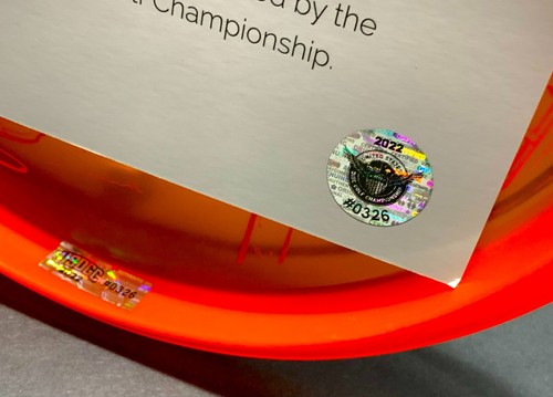 Innova Champion Roc 2022 USDGC "Paul McBeth 3x Commemorative" #326 (#/5) - Picture 4 of 5