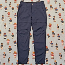 Lululemon Mile View Pants Men's 31 True Navy Water Repellent Tech Utility