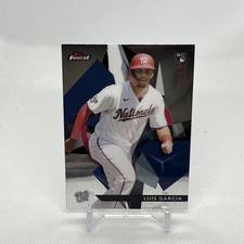 Luis Garcia RC 2021 Topps Finest Rookie Design Variation Card #FRD-LG. rookie card picture