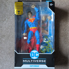 McFarlane DC Multiverse Hush Superman Gold Label Action Figure Heat Vision Head