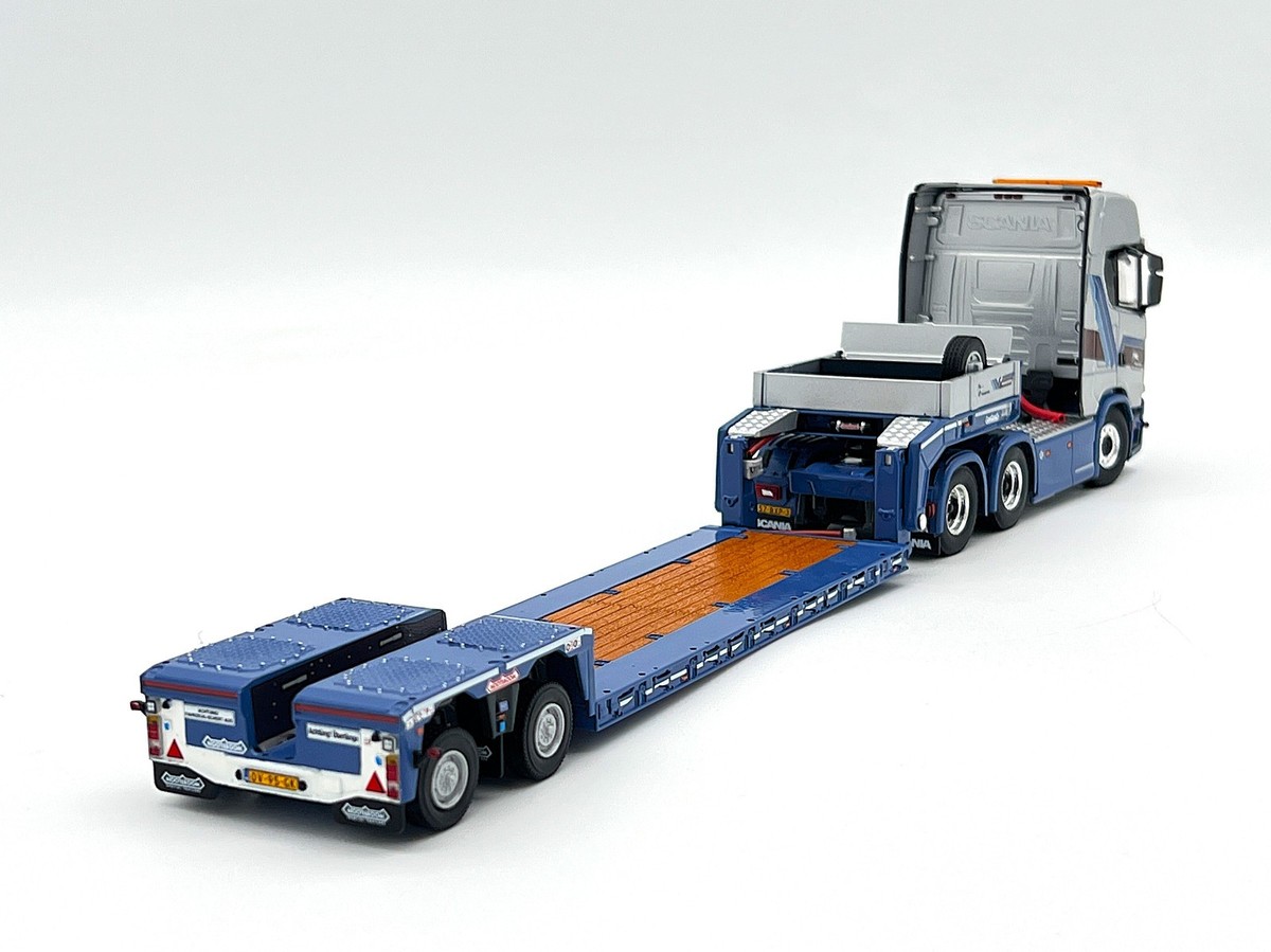 Scania S highline 6x4 euro PX lowloader trailer 