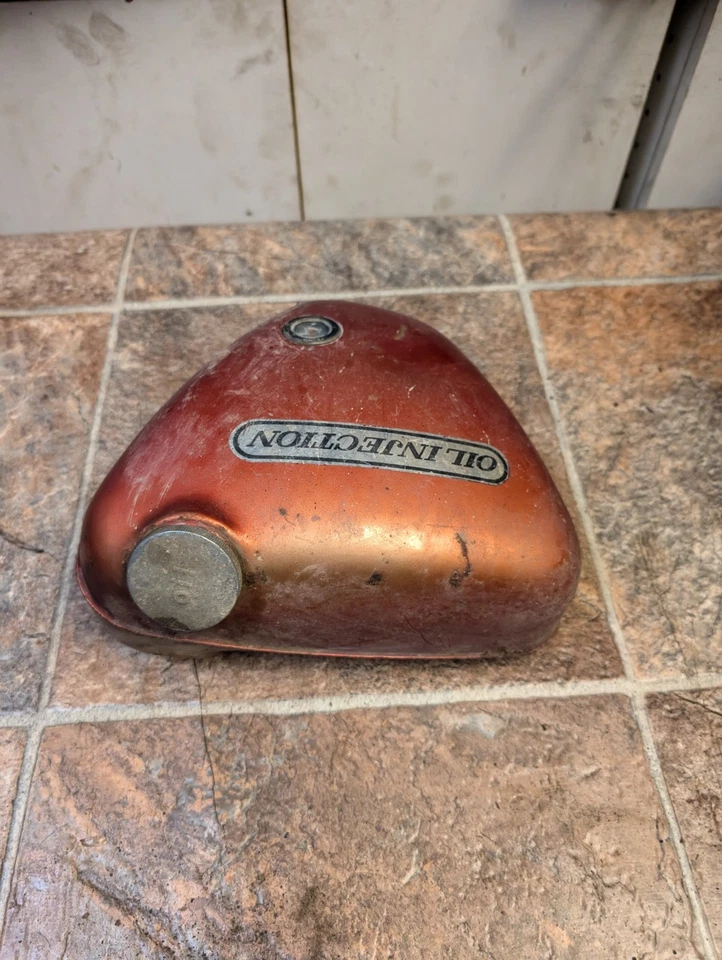 DEPÓSITO TANQUE ACEITE BRIDGESTONE MOTO 350 GTR GTO Foto 3 de 4