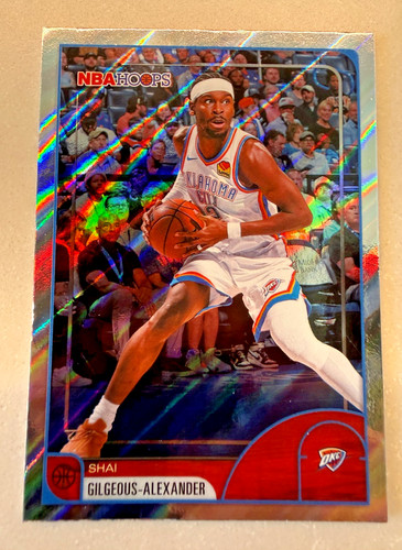 2025-26 Topps NBA Hoops Shai Gilgeous-Alexander Light Burst #86 OKC Thunder