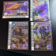 Dinosaur King Arcade Card Game Rock Cards, Ankylosaurus With Rock Moves English