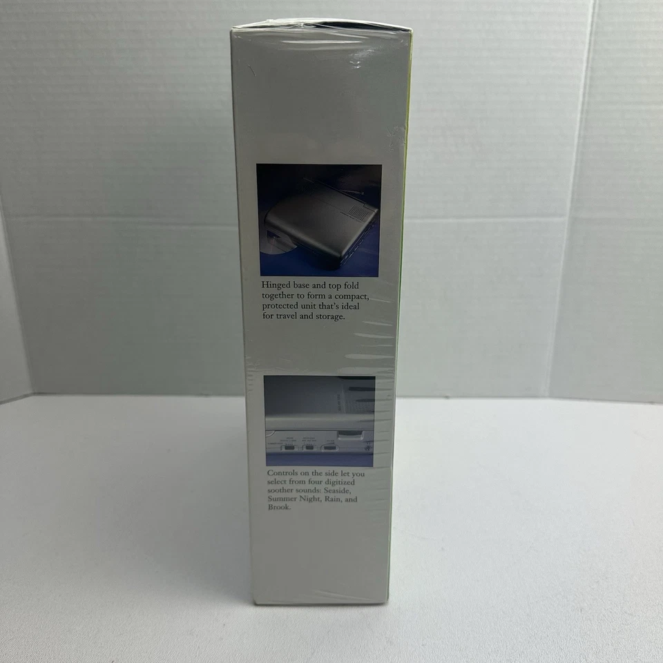 Sharper Image CD Radio Alarm Clock w/Sound Soother SI586 Works Great - Image 2 of 4