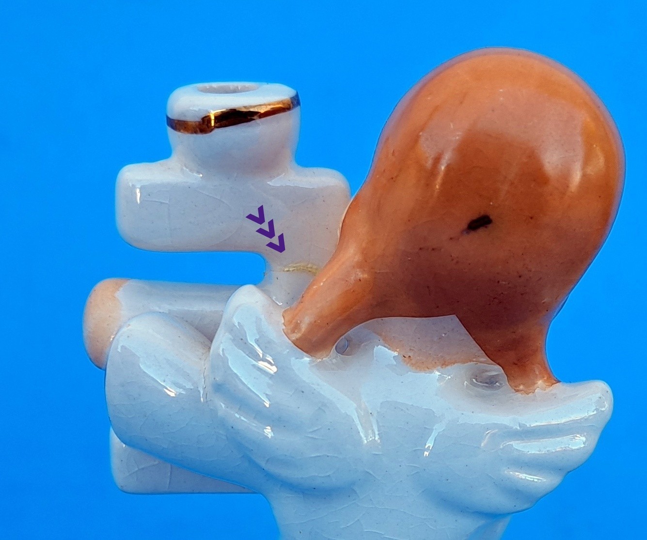 Vintage Commodore NOEL Christmas Choir Angels Porcelain Candle Holders Japan MCM