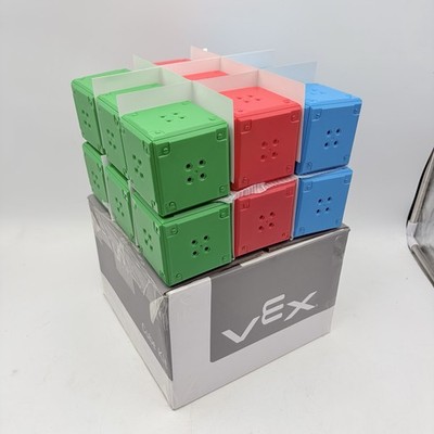 VEX IQ Robotics Cube Kit 18 Cubes 6 Each of Red Green & Blue