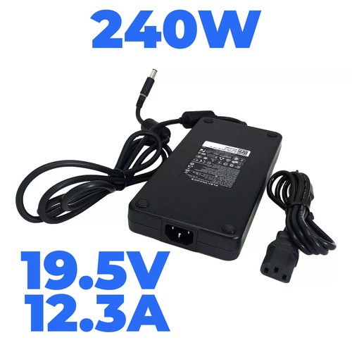 Original Flextronics 240W AC Adapter 19,5V Ersatz Für Dell Batterie Ladegerät