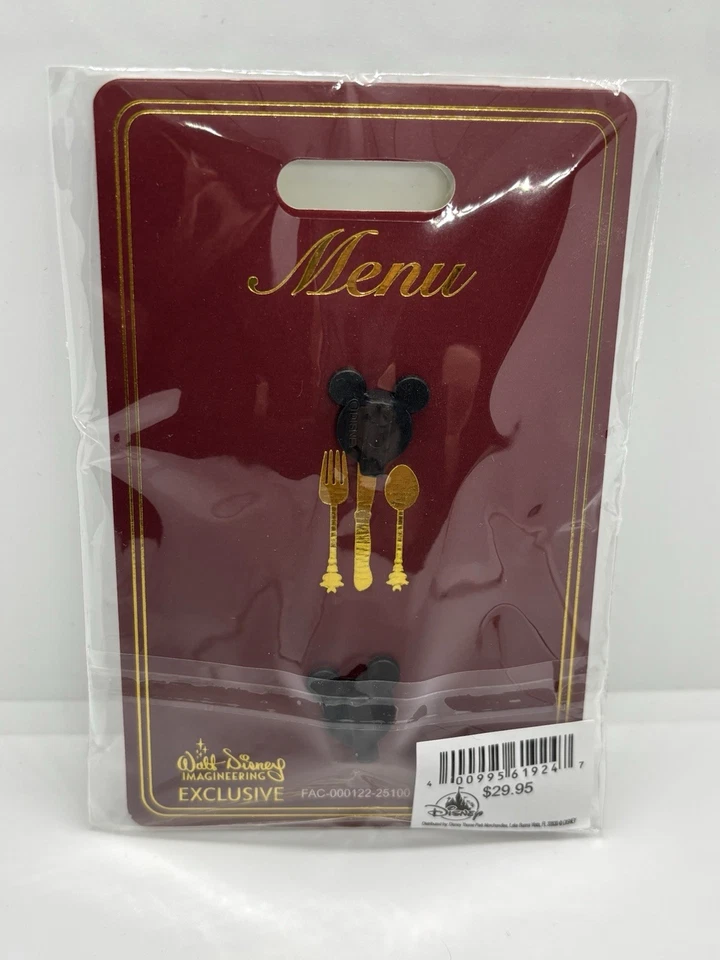 WDI 迪士尼厨师特别徽章 - Rizzo Mickey of Glendale’s LE 300 罕见 HTF — 第 2/2 张图片