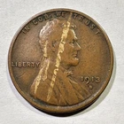 1913-S Lincoln Wheat Cent Penny Semi Key Date Album Coin Fresh to Market #1