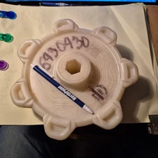 Genuine Polaris  Track Drive Shaft Sprocket Marked White 5430475 Black 5430430