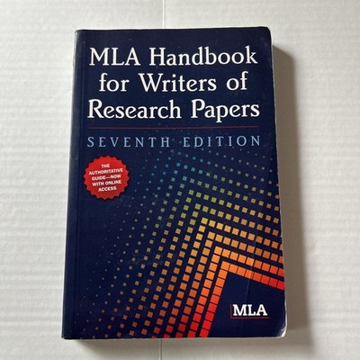 MLA Handbook for Writers of Research Papers