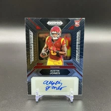 2024 Panini Prizm Draft Picks - Sensational Signatures Austin Jones #SS-AJS
