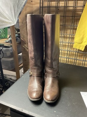 RLL Lauren Ralph Lauren Brown Knee High Boots Size 8.5