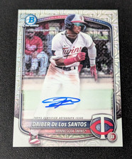 Daiber De Los Santos 💎 2025 Bowman Chrome Mojo Auto - Minnesota Twins