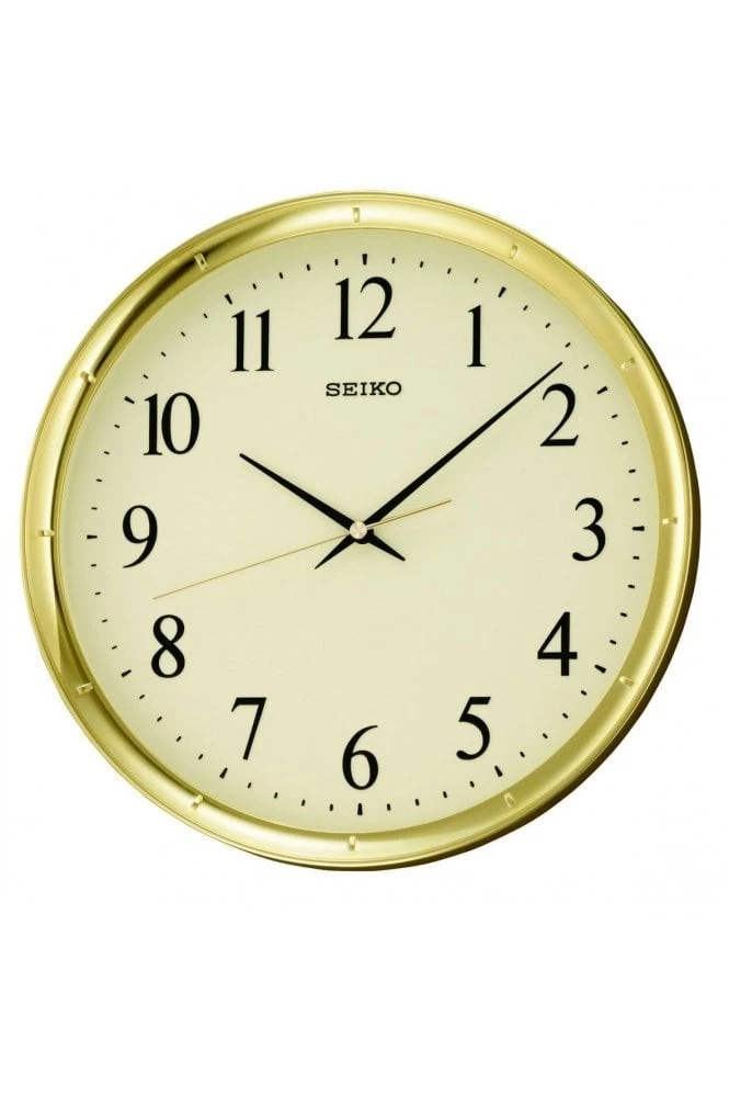 Horloge murale dorée ø 63 cm LANCY