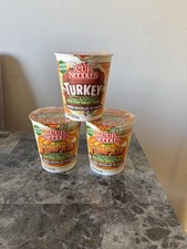 Limited Edition Nissin Instant Cup Noodles Pumpkin Pie & Turkey Dinner Flavor