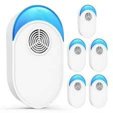 2025 Upgraded Ultrasonic Repeller 6 Packs, Indoor Ultrasonic and Repellent fo...
