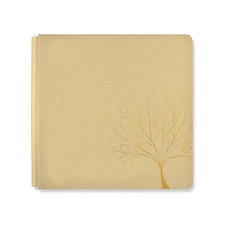 Creative Memories 12x12 TREASURED MEMORIES Champagne Gold Foiled Album Cover New