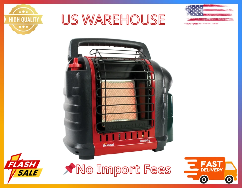 Calentador radiante de propano Mr. Heater MH9BX - rojo/negro Foto 4 de 4