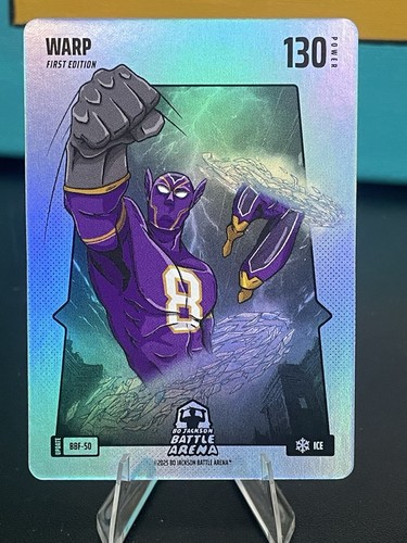 Warp Blue Battle Foil SP (BBF-50) Bo Jackson Battle Arena Update M/NM