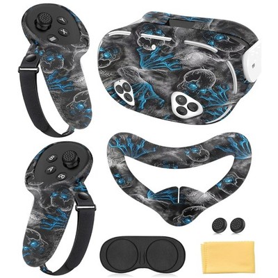 Full Protection Silicone Cover Set for Meta Quest 3S