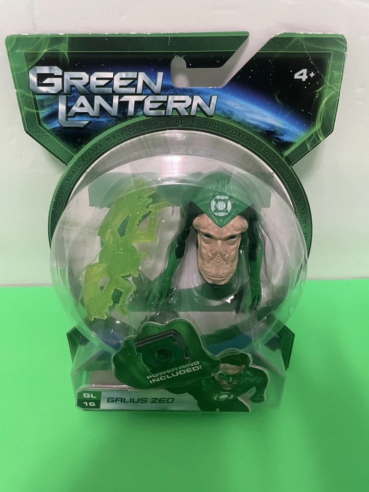 MATTEL DC ВСЕЛЕННОЙ ЗЕЛЕНЫЙ ФОНАРЬ КИНО GALIUS ZED 2011 СОВЕРШЕННО НОВЫЙ. - Изображение 2 из 4