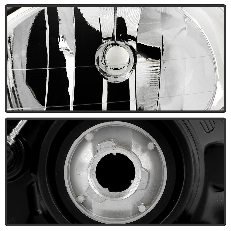 For 2000 2001 2002 Dodge|Chrysler Neon Chrome Headlights Headlamps Left+Right - Image 4 of 4