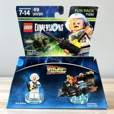 LEGO Dimensions Fun Pack 71230 Back to the Future - Doc Brown Sealed in Box