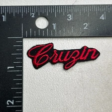 Chilling Summer Fun Driving CRUZIN Car Auto Patch (Red Version, Small) 59J8