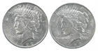 1922 & 1924 & Peace Silver Dollar $1 Bullion Collection Lot *910