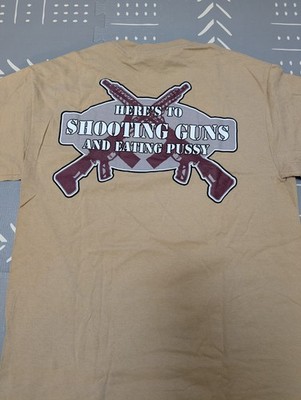 Jesse James Firearms Shirt Men's Medium Guns Pussy West Coast Choppers