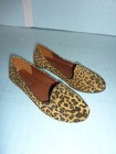 IZZY Flat Spotted Leopard Animal Print Size 9 Round Toe Tan Knit  Size 5 — photo 1