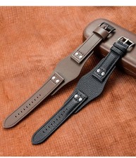 Per FOSSIL CH3051 2564 2565 2891 Vassoio Qualità Cinturino Orologio Vera Pelle 22mm