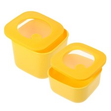 2 Pcs Portaformaggi Contenitore Formaggio Per Frigo Accessori Frigoriferi