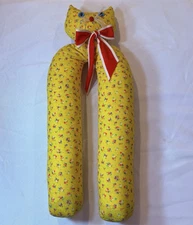 Vintage Calico Kitty Cat Tall Boot Shapers Support Handmade
