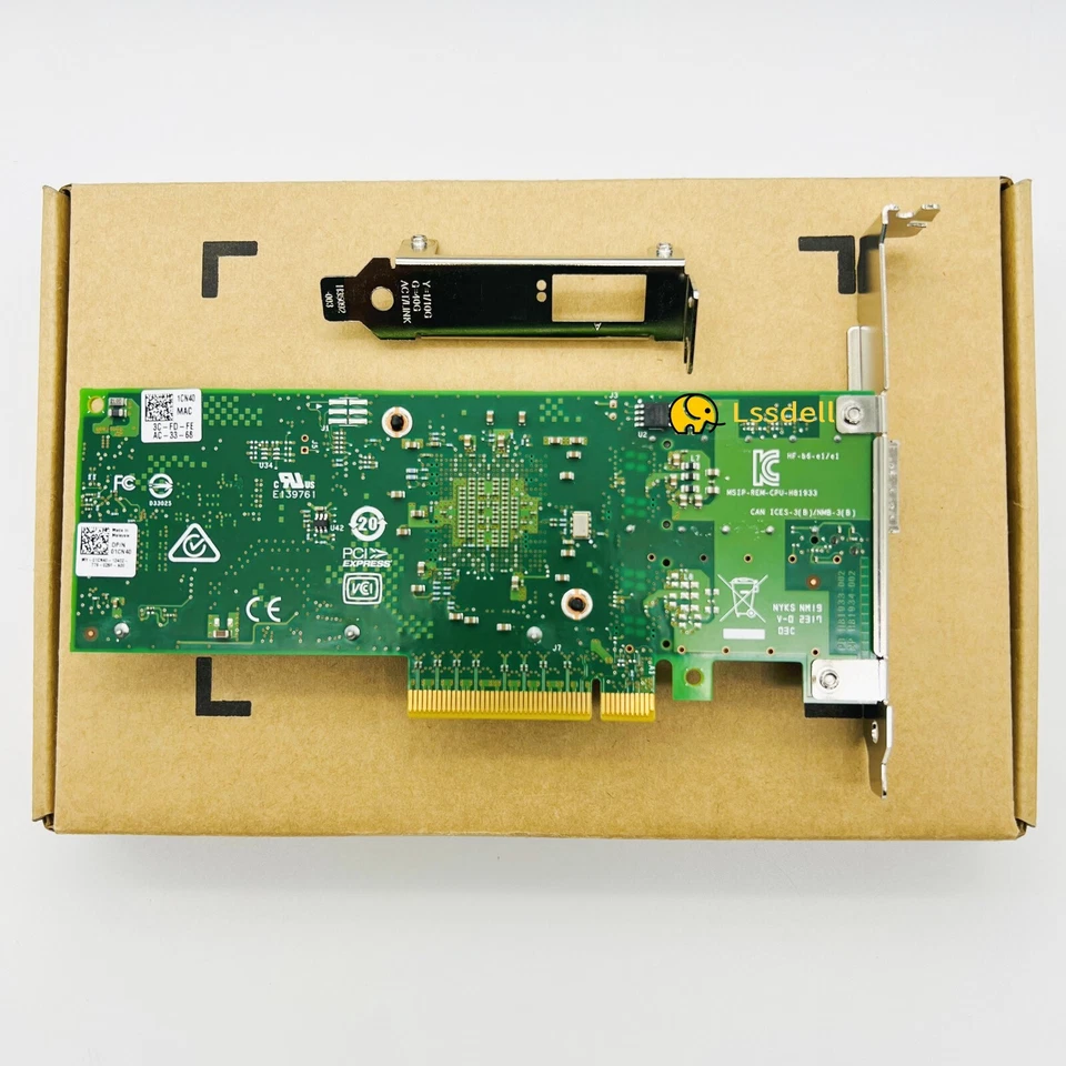 DELL XL710-QDA1 01CN40 Intel XL710QDA1BLK 40GbE Ethernet Converged Adapter Card - Image 3 of 4