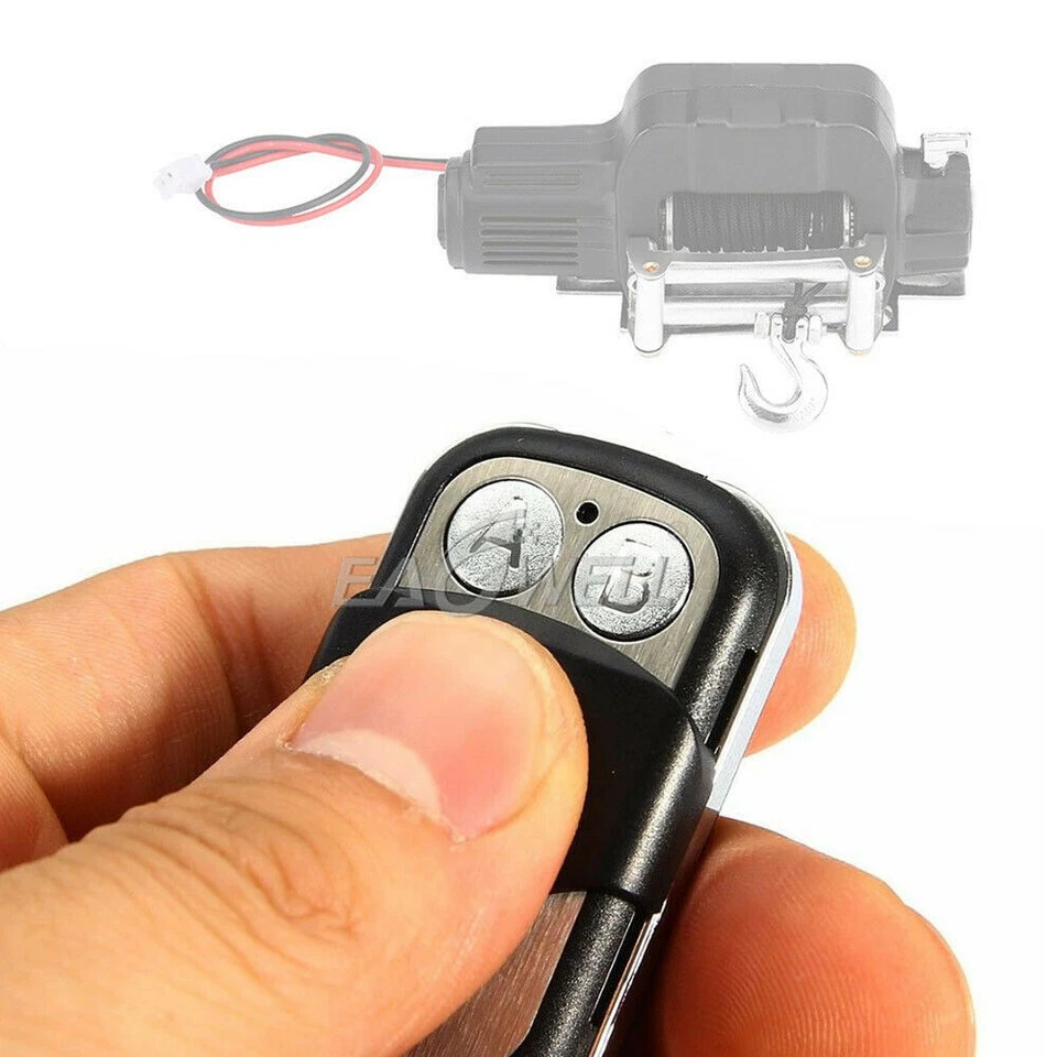Wireless Winch Remote Controller Receiver for RC Crawler 1/10 SCX10 TRX4 RC4WD - Image 2 of 4