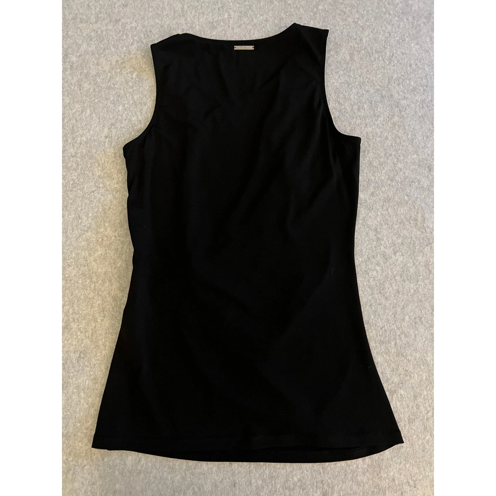 Michael Kors Mini Abito Donna S Senza Maniche Finto Twist Cintura Dettaglio Nero