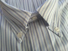 NWOT Brooks Brothers Blue University Oxford Button Down Milano MSRP 140