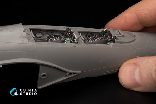 Calcomanía de color interior Quinta QD+48370 3D para F-4E tarde* + pieza 3D (meng) 1/48 - Imagen 13 de 17