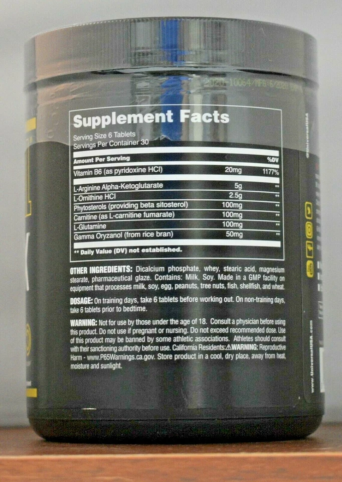 Universal Nutrition GH Max Superior GH Optimización 180 Comprimidos  Foto 3 de 4