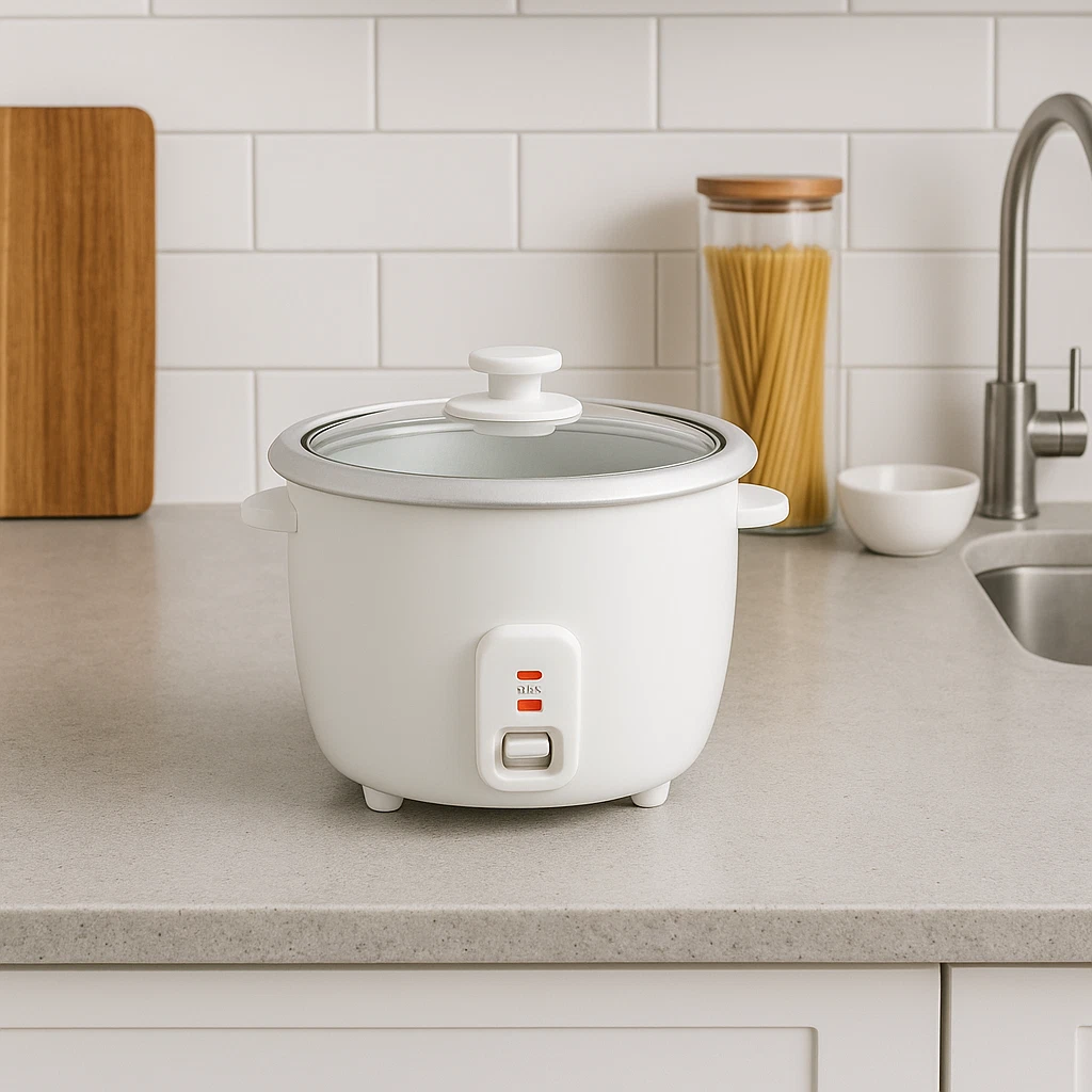 Deluxe Rice Cooker with Non-stick Inner Pot