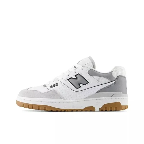 [BB550ESC] New Balance Men's White/Slate Grey *NEW*