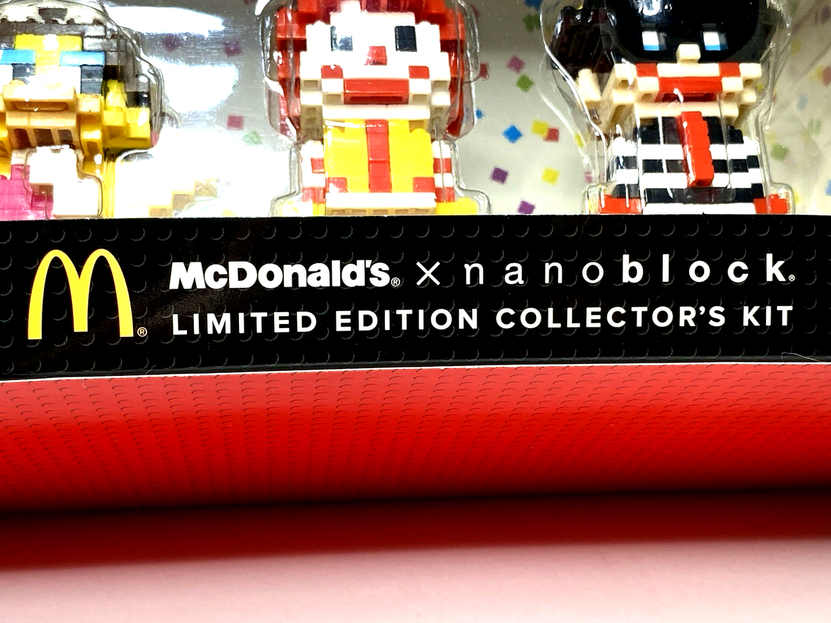 McDonald's Nanoblock 45th Anniversary Limited Edition Japan