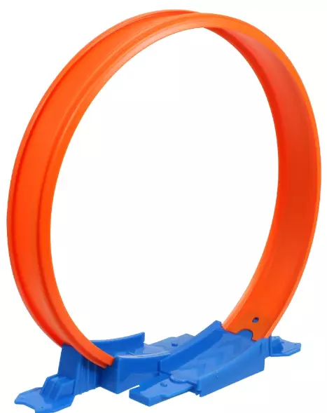 Hot Wheels Set 4ft Racetrack + Loop + Launcher + Track Connectors FREE  SHIPPING