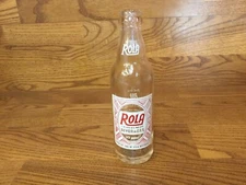 Vintage 1945 ACL 8 oz. Soda ROLA 8” Bottle of ERIE, PA 