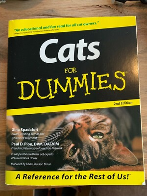  Cats For Dummies Gina Spadafori (english) 