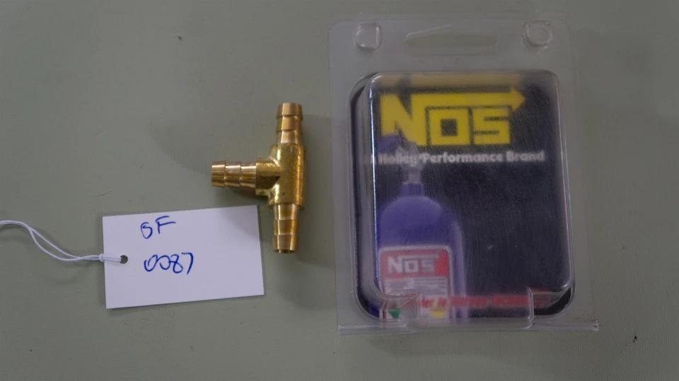 NOS 15534NOS Brass Fuel Tee , 5/16" , New  - Image 2 of 4