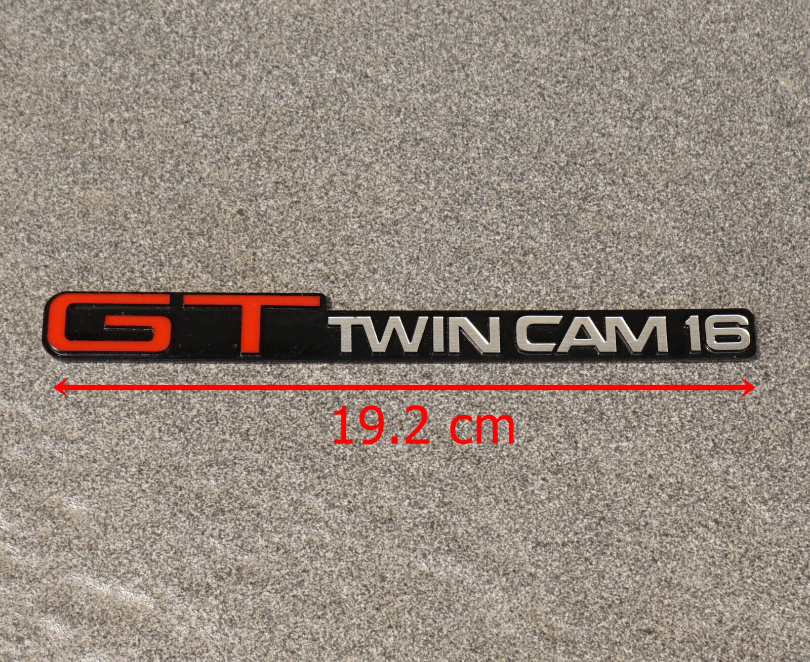 TOYOTA COROLLA AE92 GT TWINCAM 16 SIDE BODY EMBLEM GT EMBLEM